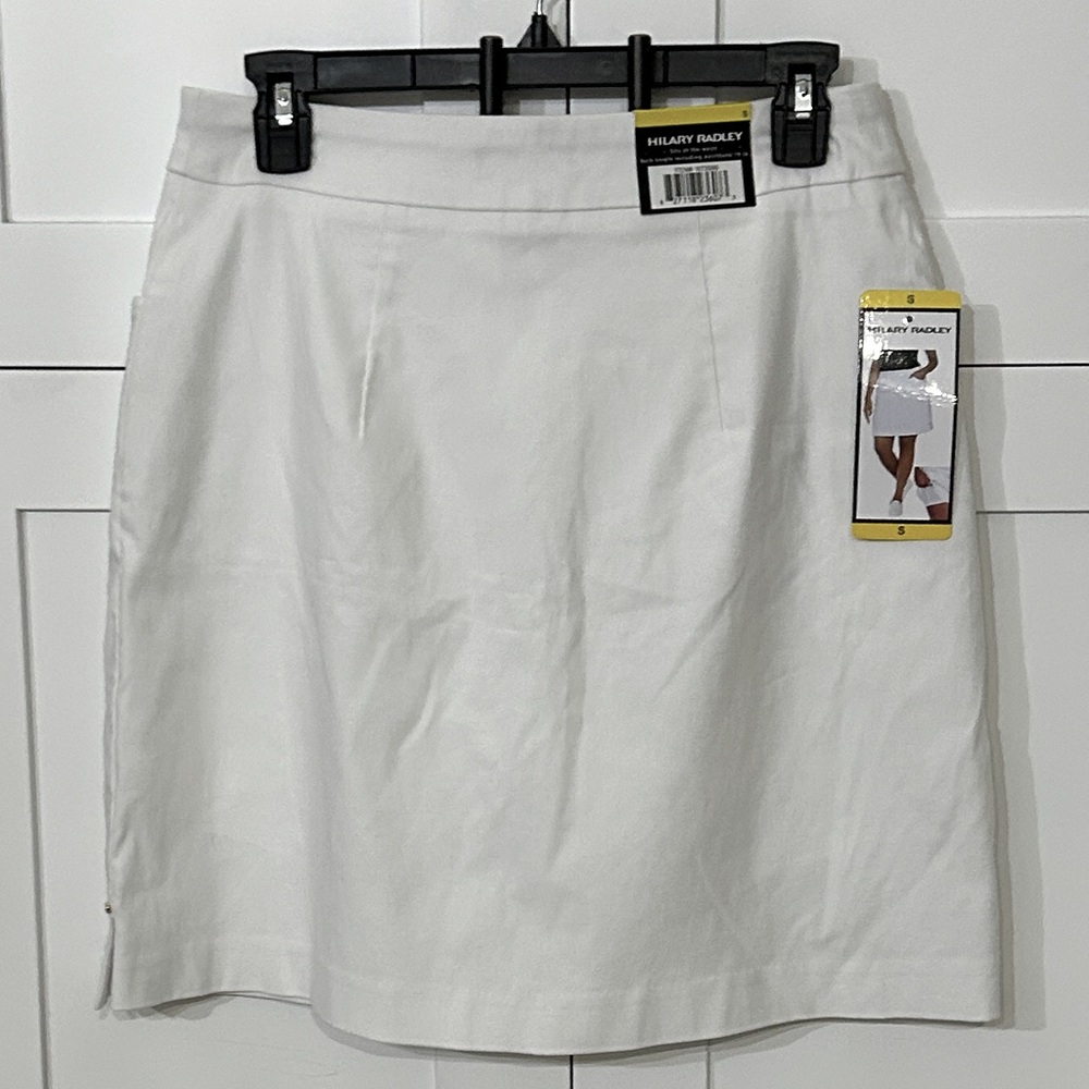 Hilary Radley Women's Skort in Light Cream - Picture 3 of 6
